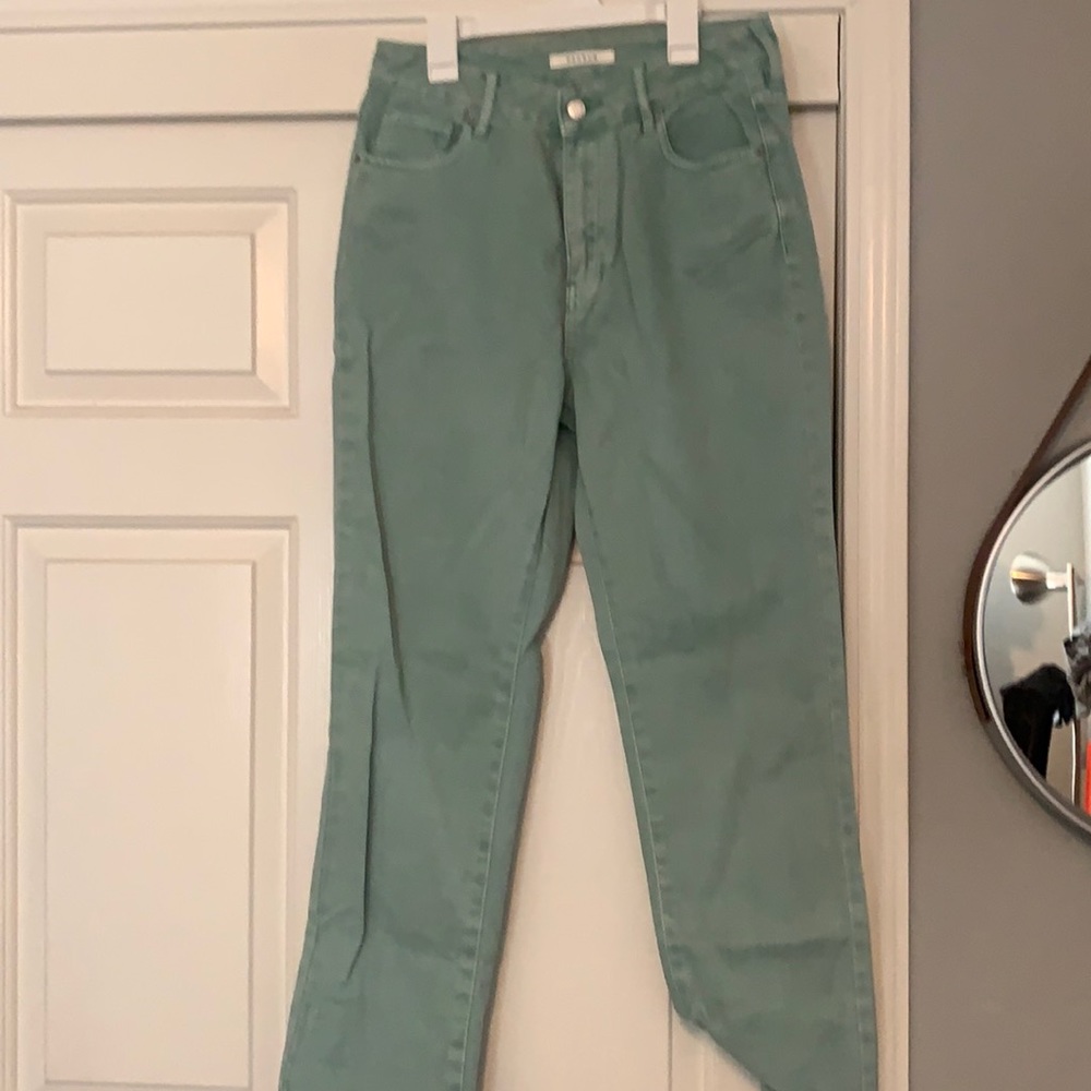 Green jeans